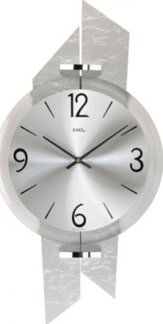 Nástěnné hodiny 9345 AMS 44cm