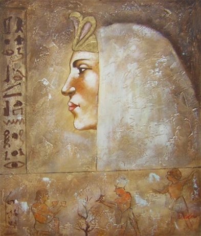 Obraz - Egyptská žena