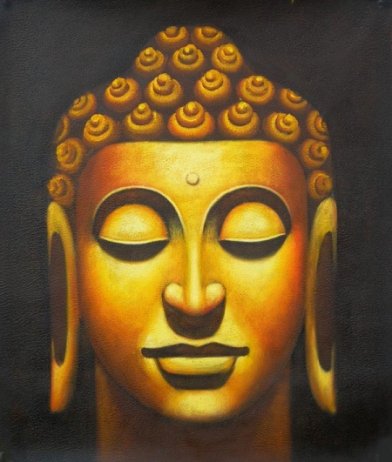 Obraz - Hlava Budhy