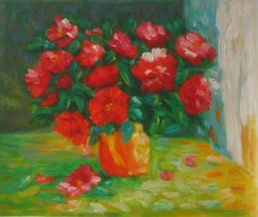 Obraz - Rudé růže