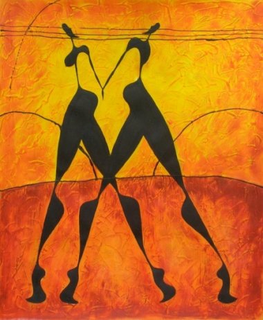 Obraz - Tanec ve dvou