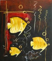 Obraz - Zlaté ryby