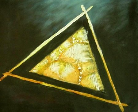 Obraz - Zlatý trojúhelník