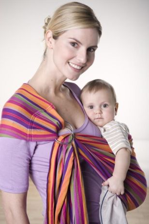 Šátek na nošení dětí Ring Sling Lollipop 180