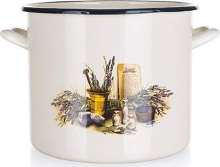 BANQUET Hrnec smaltovaný LAVENDER 16 x 14 cm, 2,5 l
