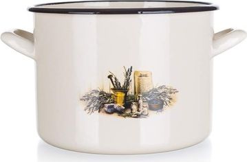 BANQUET Hrnec smaltovaný LAVENDER 20 x 17 cm, 5 l