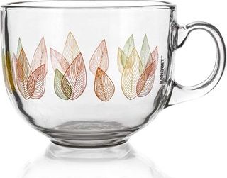 BANQUET Hrnek jumbo MALAGA Leaves, 435 ml