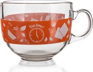 BANQUET Hrnek jumbo MALAGA Tea Time, 435 ml
