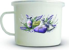 BANQUET Hrnek smalt. 1,4 L Levandule