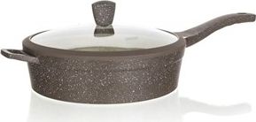 BANQUET Pánev hluboká s nepřilnavým povrchem MARRONE 28 x 7,5 cm, 4 l, s poklicí