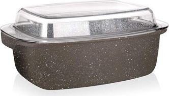BANQUET Pekáč s nepřilnavým povrchem MARRONE 32 x 20 x 11 cm, 5,7 l, s poklicí