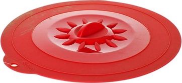 BANQUET Silikonové poklice 2 ks 10,5cm, váha 16 gr CULINARIA red
