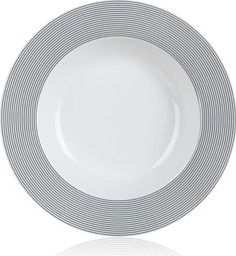 BANQUET Talíř porcelánový hluboký HYPNOTIC 21,6 cm
