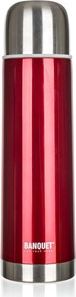 BANQUET Termoska nerezová AVANZA Red 0,75 l