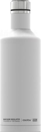 Bílá cestovní termoláhev ASOBU Times Square 450ml BB Promo s.r.o.