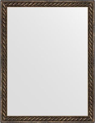 Zrcadlo kroucený bronz BY 1017 68x68 cm