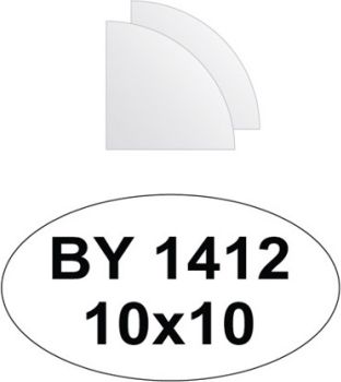 Zrcadlový obklad 10x10 - 2ks