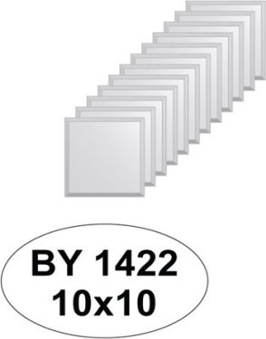 Zrcadlový obklad 10x10 - 12ks