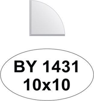 Zrcadlový obklad 10x10