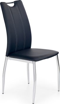 Černá jídelní židle K187