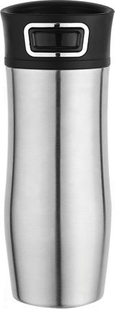 Cestovní termoska ASOBU Press Caffe silver 420ml