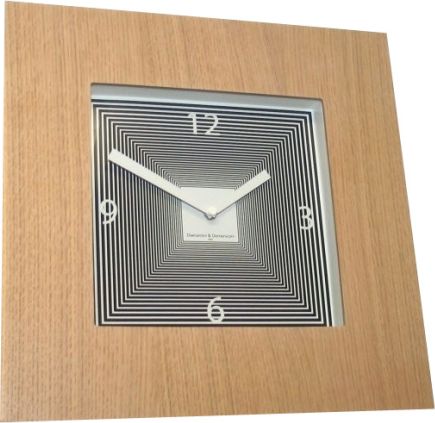 Designové hodiny Diamantini a Domeniconi Target dub 42cm