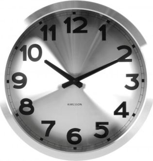 Designové nástěnné hodiny 5408SI Karlsson 40cm