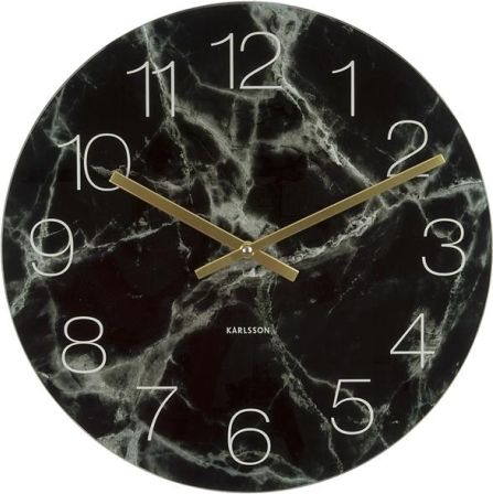 Designové nástěnné hodiny 5618BK Karlsson 40cm