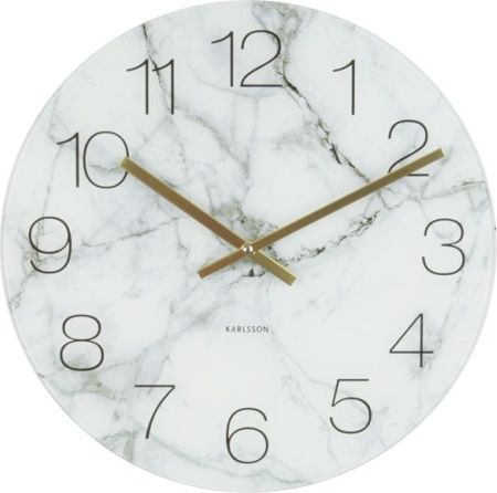 Designové nástěnné hodiny 5618WH Karlsson 40cm