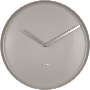 Designové nástěnné hodiny 5786GY Karlsson 35cm