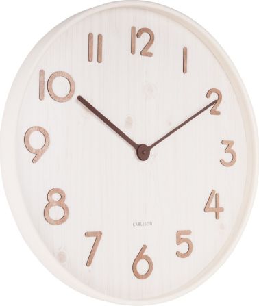 Designové nástěnné hodiny 5810WH Karlsson 60cm