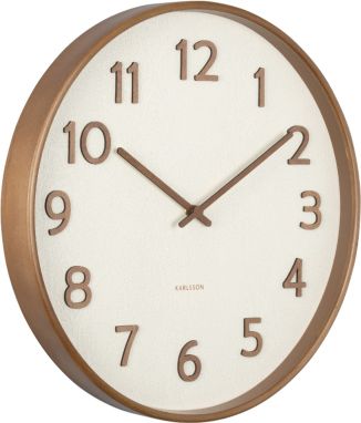Designové nástěnné hodiny 5872WH Karlsson 40cm