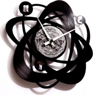 Designové nástěnné hodiny Discoclock 021 Atomium 30cm