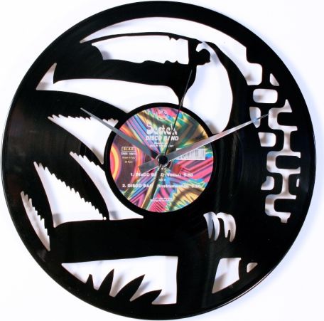 Designové nástěnné hodiny Discoclock 102 Tukan 30cm