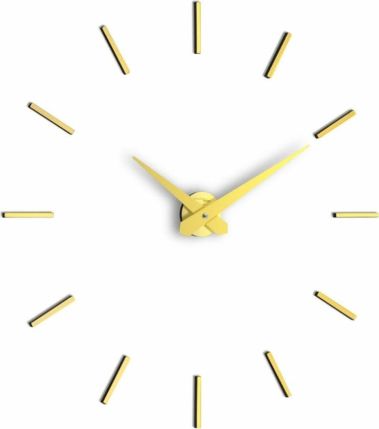 Designové nástěnné hodiny I200G IncantesimoDesign chrome 90-100cm