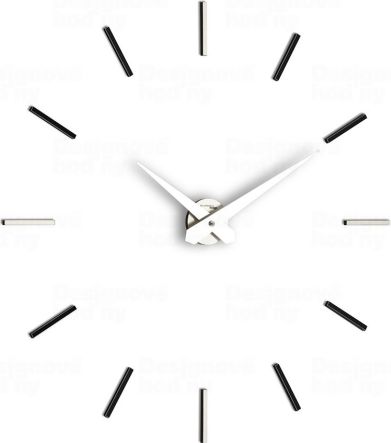 Designové nástěnné hodiny I200MN black IncantesimoDesign 90-100cm