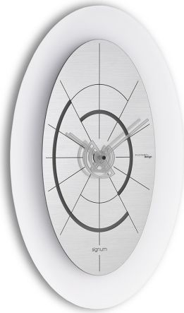 Designové nástěnné hodiny I560M chrome IncantesimoDesign 45cm