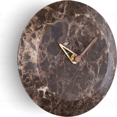 Designové nástěnné hodiny Nomon Bari S Emperador 24cm