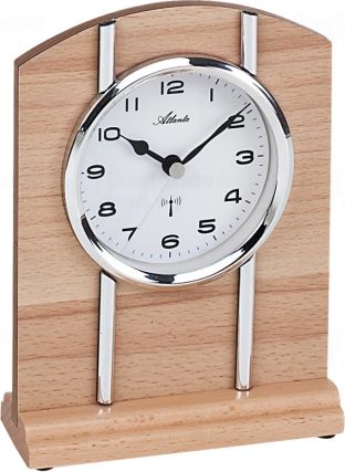 Designové stolní hodiny AT3135-30 Atlanta řízené signálem DCF 17cm