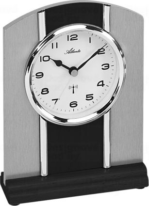 Designové stolní hodiny AT3135-7 Atlanta řízené signálem DCF 17cm
