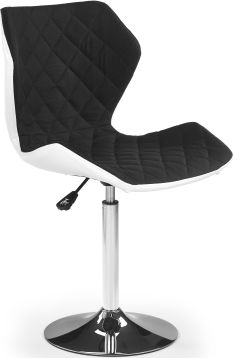 Barová židle Matrix 2, bílo-černá