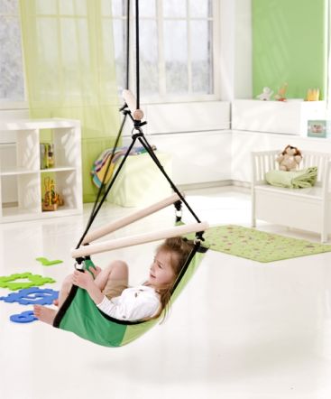 Dětské závěsné křeslo Kids Swinger Green