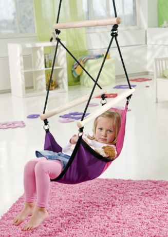 Dětské závěsné křeslo Kids Swinger Pink