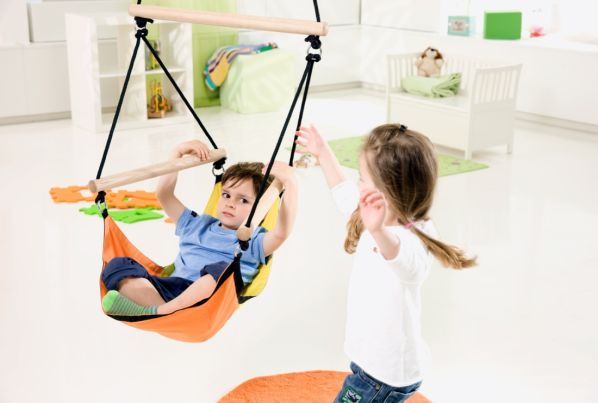 Dětské závěsné křeslo Kids Swinger Yellow