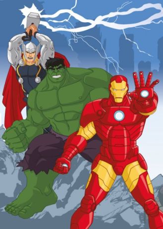 Dětský koberec Avengers 03 Power