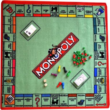 Dětský koberec Monopoly