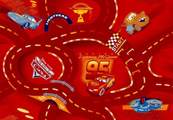 Dětský koberec The World of Cars 10
