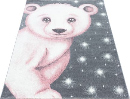 Dětský kusový koberec Bambi 810 pink