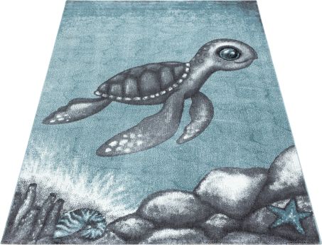 Dětský kusový koberec Bambi 860 blue