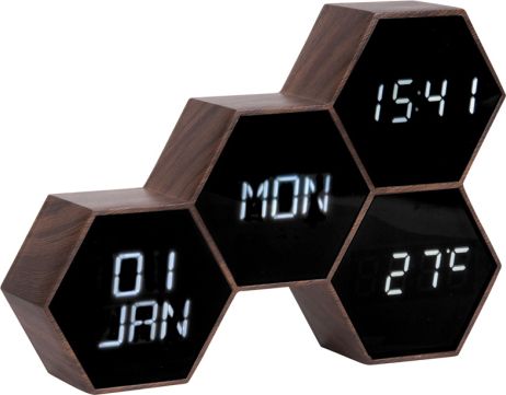 Digitální nástěnné/stolní hodiny KA5805WD Karlsson 18cm